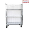 Picture of 3-Shelf Folding Cart Distribution Beverage Cart 22-939